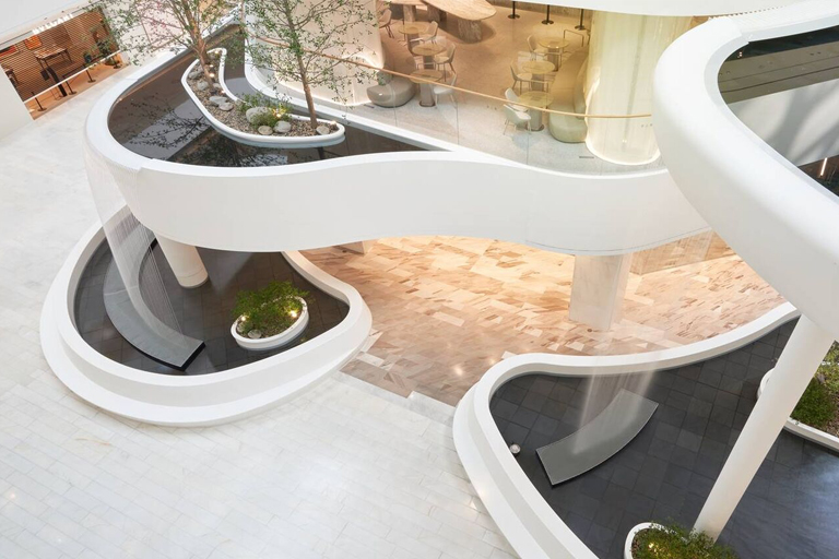 solid surface facades and cladding