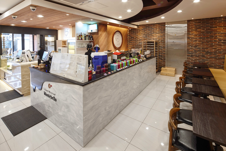 solid surface shop fittings