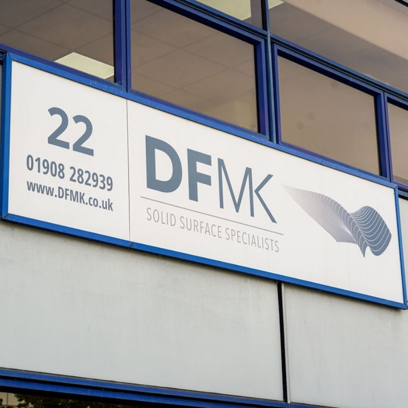DFMK Headquarters Signage