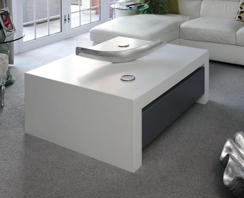 Solid surface furniture design