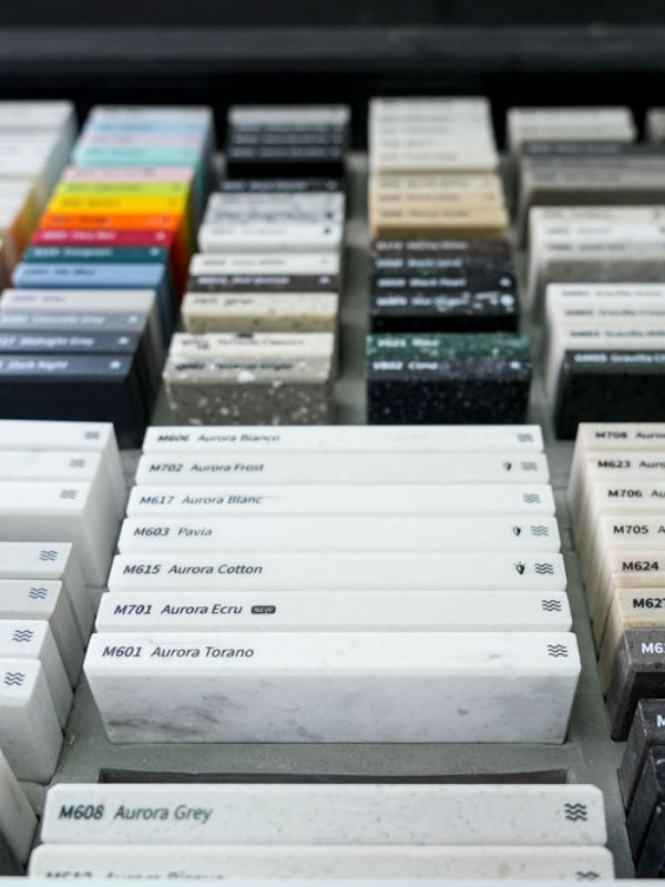 Solid Surface Swatches Collection